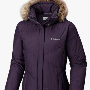 Purple Columbia Women's Mid-Length Insulated Snow Eclipse Jacket Coat Size XL
